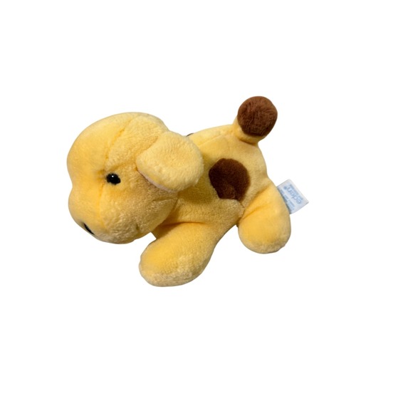 Eden Other - Vintage 1998 Eden Spot the Dog Plush Yellow Brown Spotted Puppy Stuffed Animal